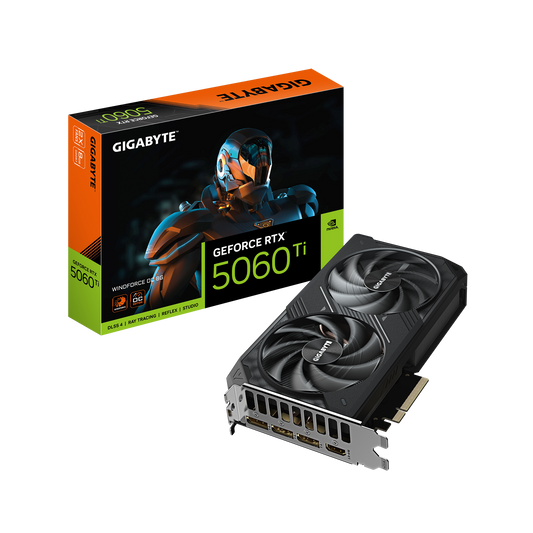 GIGABYTE GeForce RTX 5060 WINDFORCE OC 8G Video Card