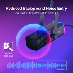 FIFINE Microphone with stand TAM8