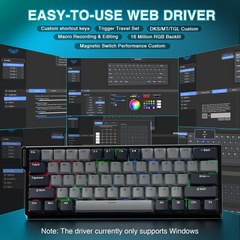 Aula Keyboard WIN 60 HE PRO
