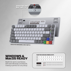 Fantech keyboard MK915 SUPER MAXFIT Air83