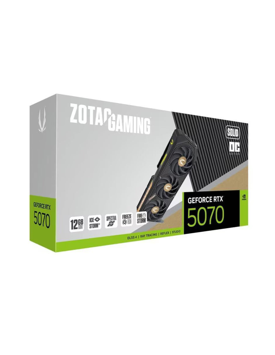 Zotac GeForce RTX 5070 Solid OC 12GB Video Card