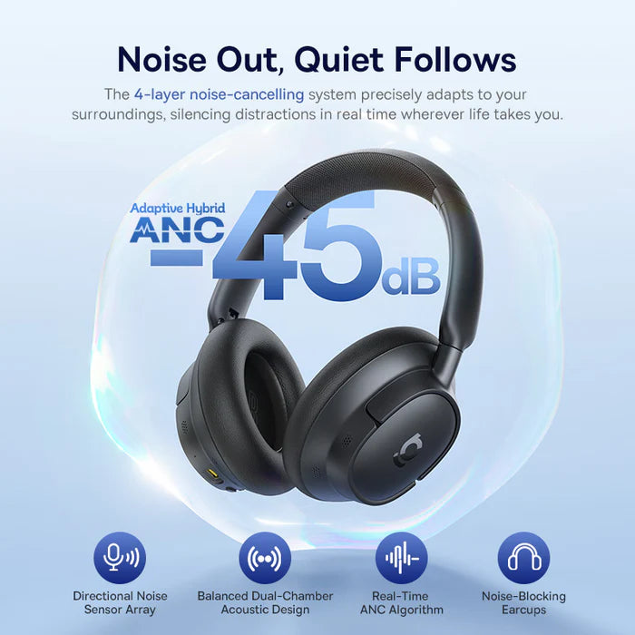 Baseus Bass EH10 NC Wireless Noise Cancelling Headphones
