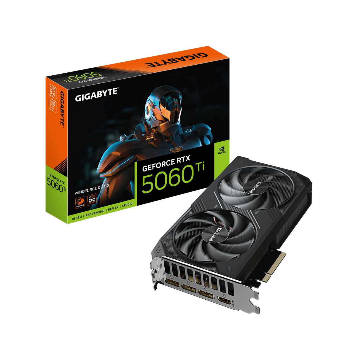 GIGABYTE GeForce RTX 5060 WINDFORCE OC 8G Video Card