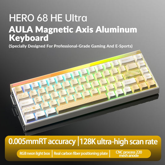 AULA HERO 68 HE Ultra 8K Magnetic Switch