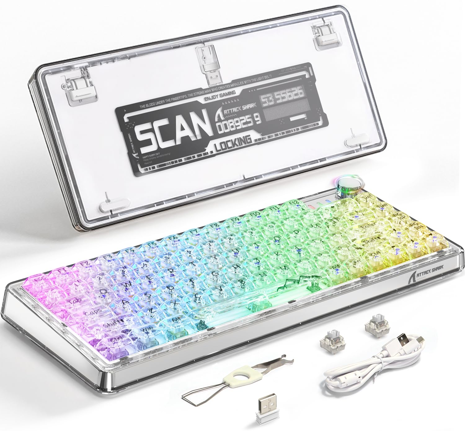 ATTACK SHARK Keyboard K75