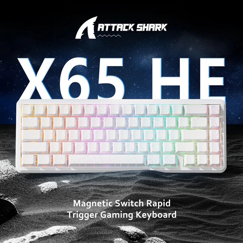 ATTACK SHARK Keyboard X65 HE