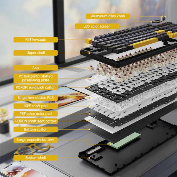 ATTACK SHARK Keyboard X98 PRO
