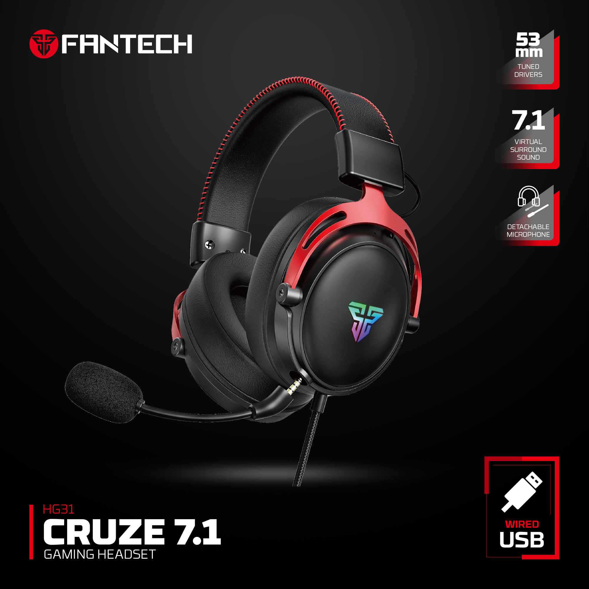 Fantech Headphone HG31 CRUZE