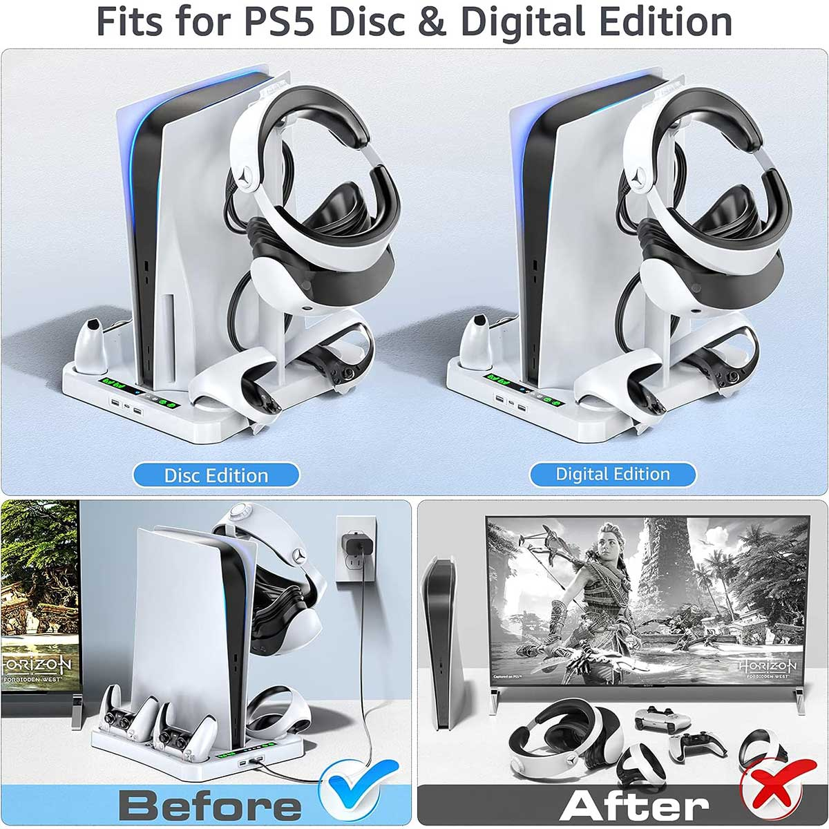 Tokluck Cooling Stand PS5 TO P5806