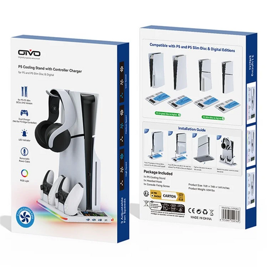 OIVO cooling stand PS5 slim IV-P5364X