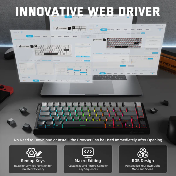 ATTACK SHARK X68PRO HE