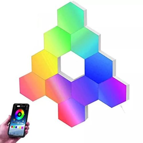 Smart Light Panels Light Up Your Dream Hexagonal shape