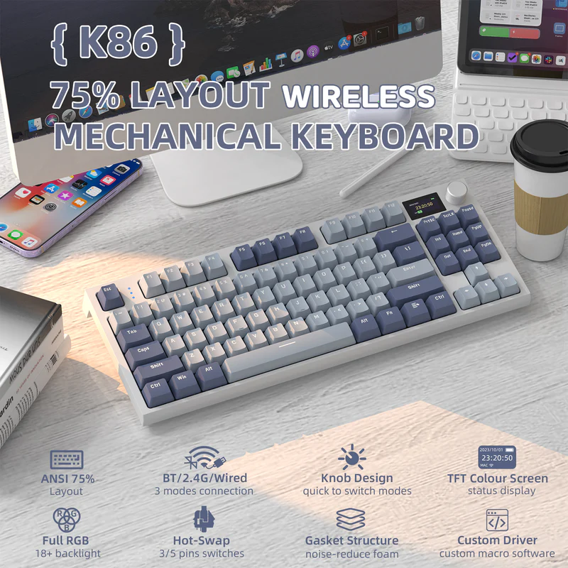 ATTACK SHARK Keyboard K86